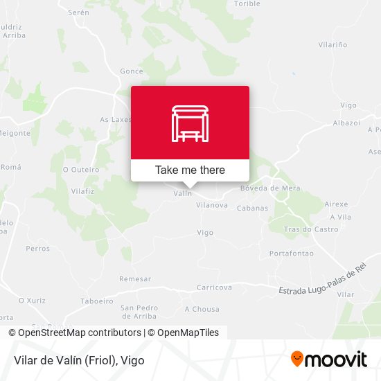 Vilar de Valín (Friol) map