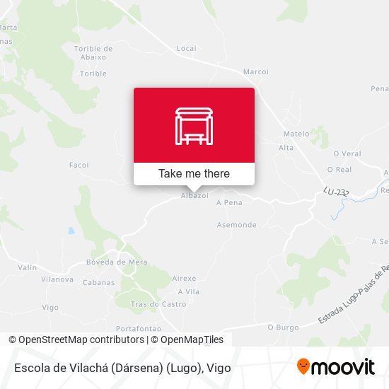 Escola de Vilachá (Dársena) (Lugo) map