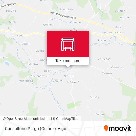 Consultorio Parga (Guitiriz) map