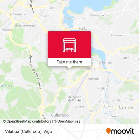 Vilaboa (Culleredo) map