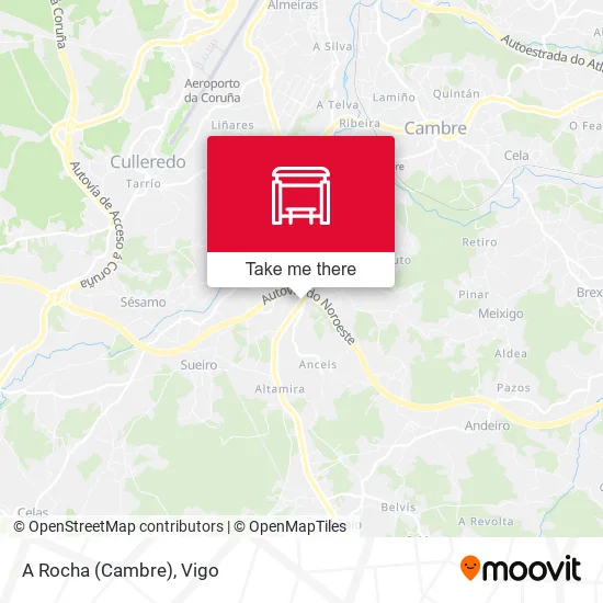 A Rocha (Cambre) map