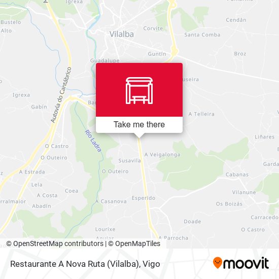Restaurante A Nova Ruta (Vilalba) map