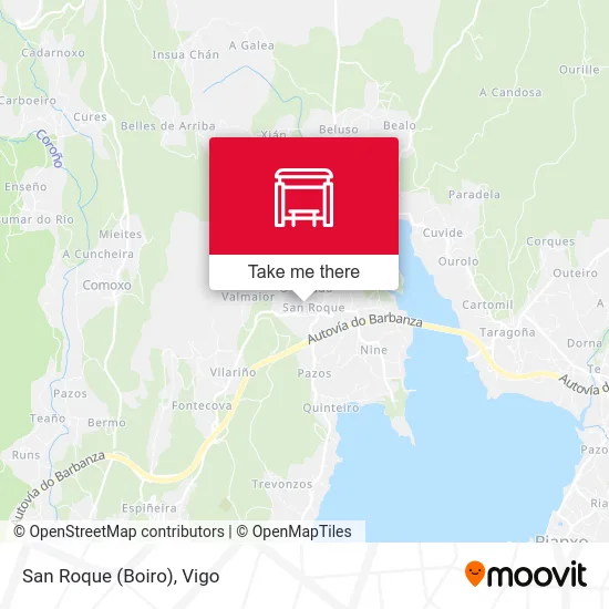San Roque (Boiro) map