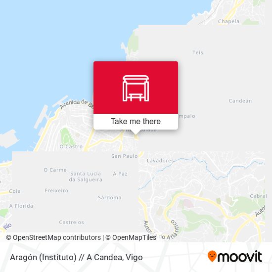 Aragón (Instituto) // A Candea map