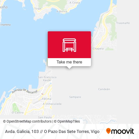 Avda. Galicia, 103 // O Pazo Das Sete Torres map