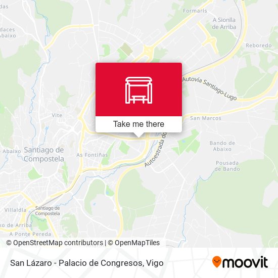 San Lázaro - Palacio de Congresos map
