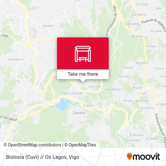 Bioloxía (Cuvi) // Os Lagos map