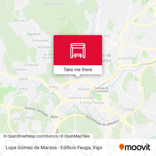 Lope Gómez de Marzoa - Edificio Feuga map