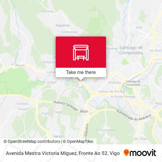 Avenida Mestra Victoria Míguez, Fronte Ao 52 map