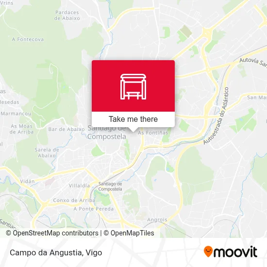 Campo da Angustia map