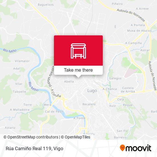 Rúa Camiño Real 119 map