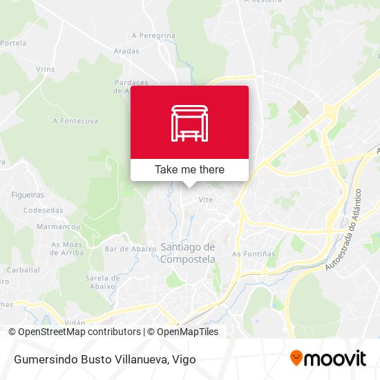 Gumersindo Busto Villanueva map