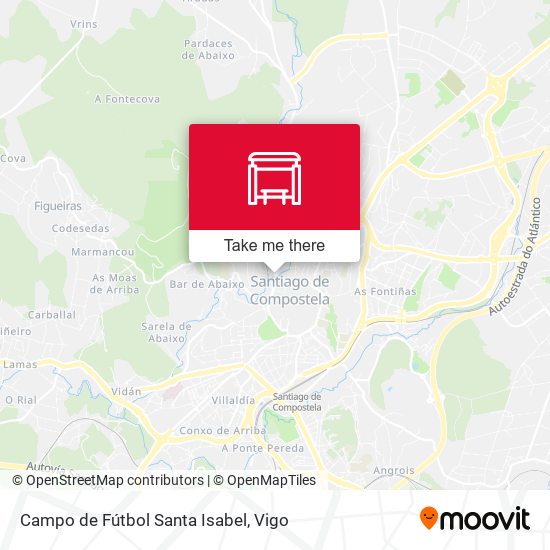 Campo de Fútbol Santa Isabel map