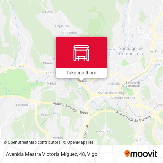 Avenida Mestra Victoria Míguez, 48 map