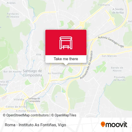 Roma - Instituto As Fontiñas map