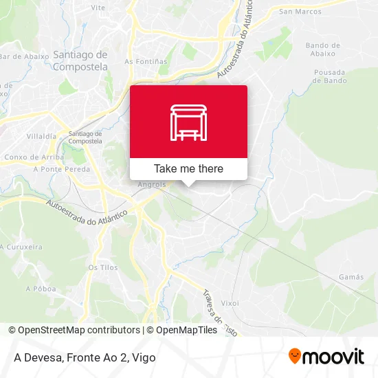 A Devesa, Fronte Ao 2 map