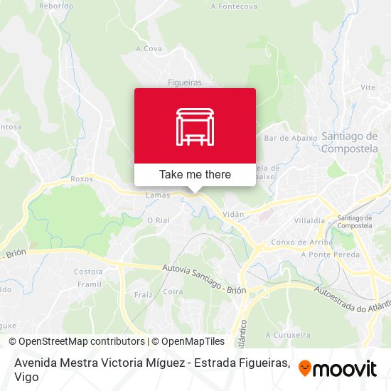 Avenida Mestra Victoria Míguez - Estrada Figueiras map
