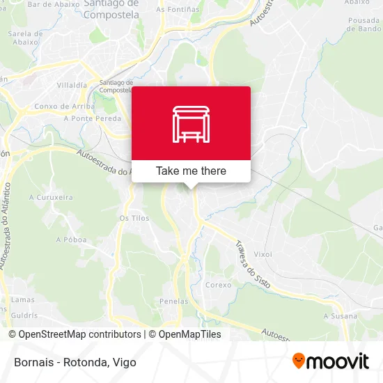 Bornais - Rotonda map