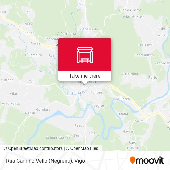 Rúa Camiño Vello (Negreira) map