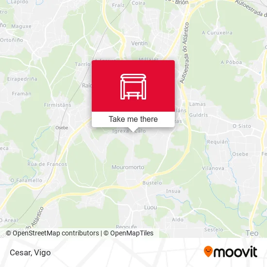Cesar map