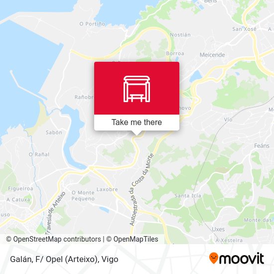 Galán, F/ Opel (Arteixo) map