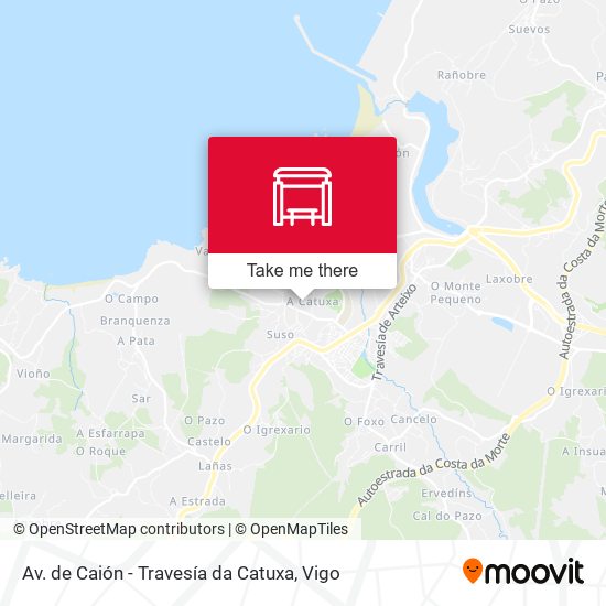 Av. de Caión - Travesía da Catuxa map