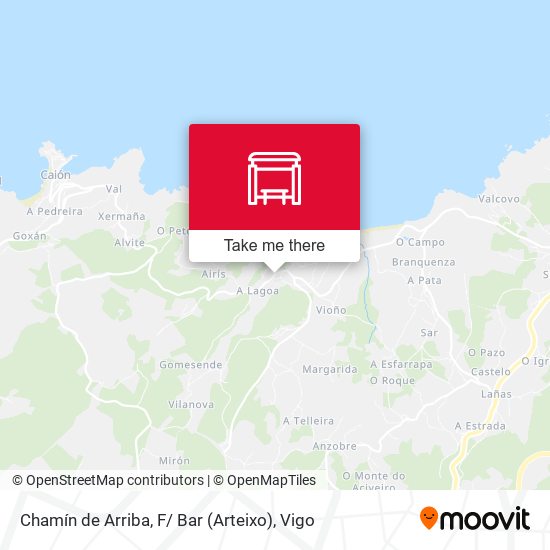 Chamín de Arriba, F/ Bar (Arteixo) map
