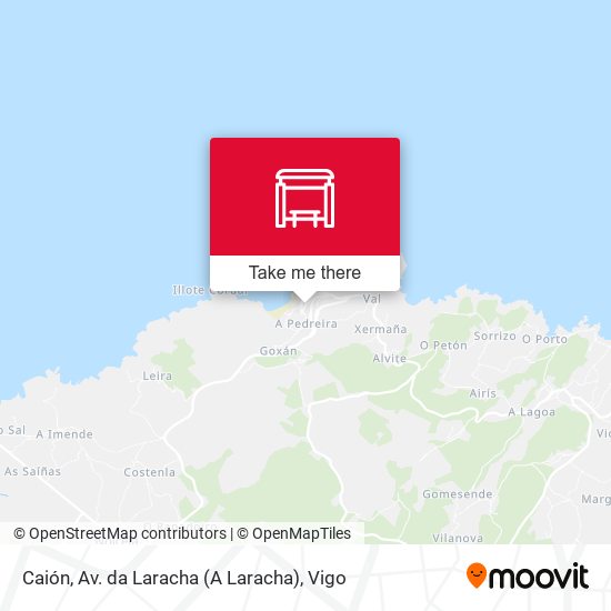 Caión, Av. da Laracha (A Laracha) map