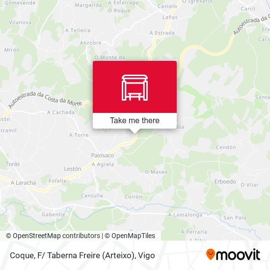Coque, F/ Taberna Freire (Arteixo) map