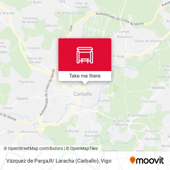 Vázquez de Parga,R/ Laracha (Carballo) map