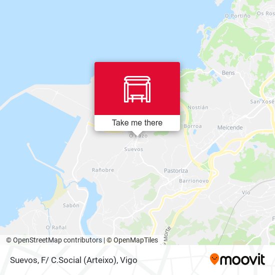 Suevos, F/ C.Social (Arteixo) map