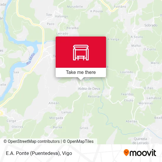 E.A. Ponte (Puentedeva) map