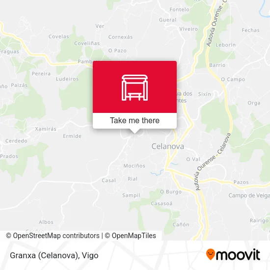 Granxa (Celanova) map
