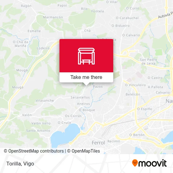 mapa Torilla