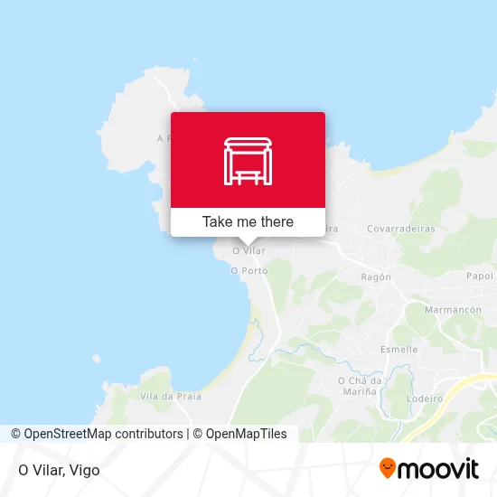 O Vilar map