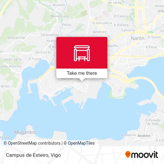 Campus de Esteiro map