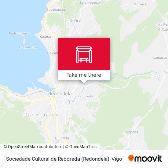 Sociedade Cultural de Reboreda (Redondela) map