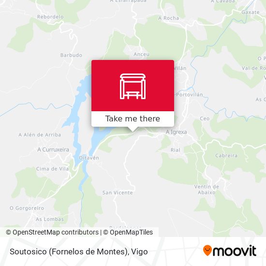 Soutosico (Fornelos de Montes) map