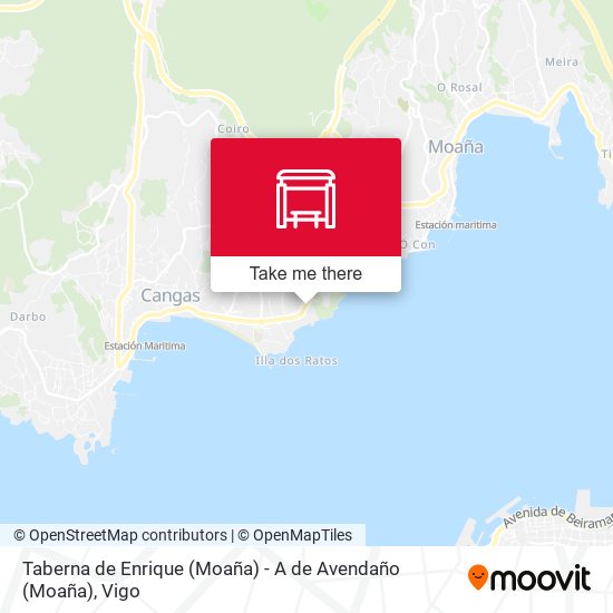 Taberna de Enrique (Moaña) - A de Avendaño (Moaña) map