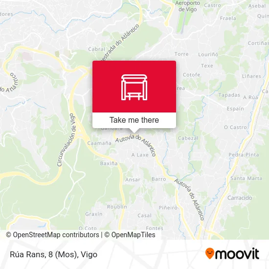 Rúa Rans, 8 (Mos) map