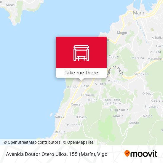 Avenida Doutor Otero Ulloa, 155 (Marín) map