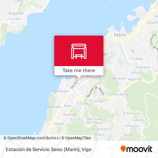 Estación de Servicio Seixo (Marín) map