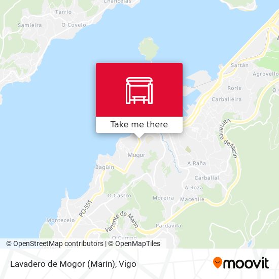 Lavadero de Mogor (Marín) map