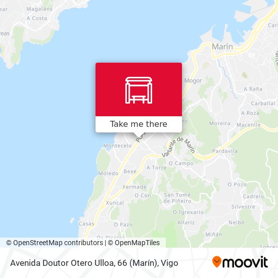 Avenida Doutor Otero Ulloa, 66 (Marín) map