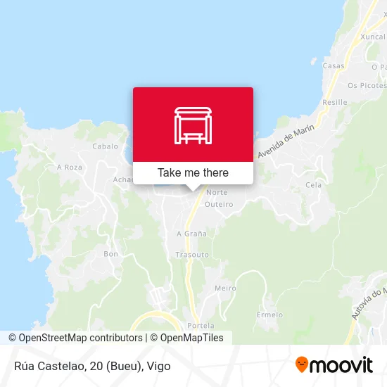 Rúa Castelao, 20 (Bueu) map
