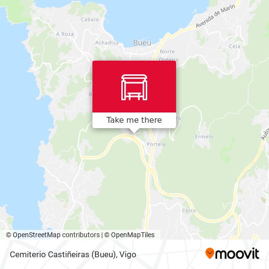 Cemiterio Castiñeiras (Bueu) map