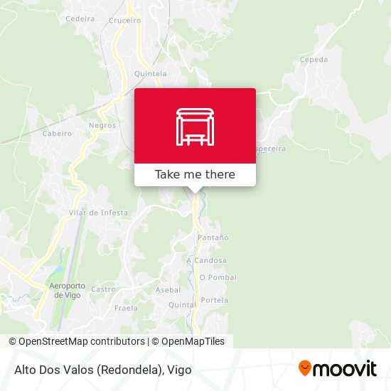 Alto Dos Valos (Redondela) map