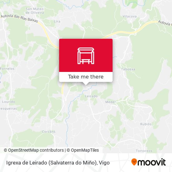 Igrexa de Leirado (Salvaterra do Miño) map