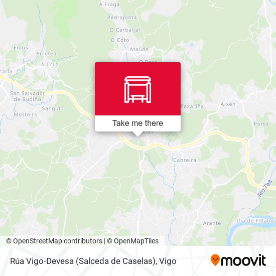 Rúa Vigo-Devesa (Salceda de Caselas) map