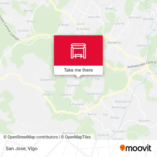 San Jose map